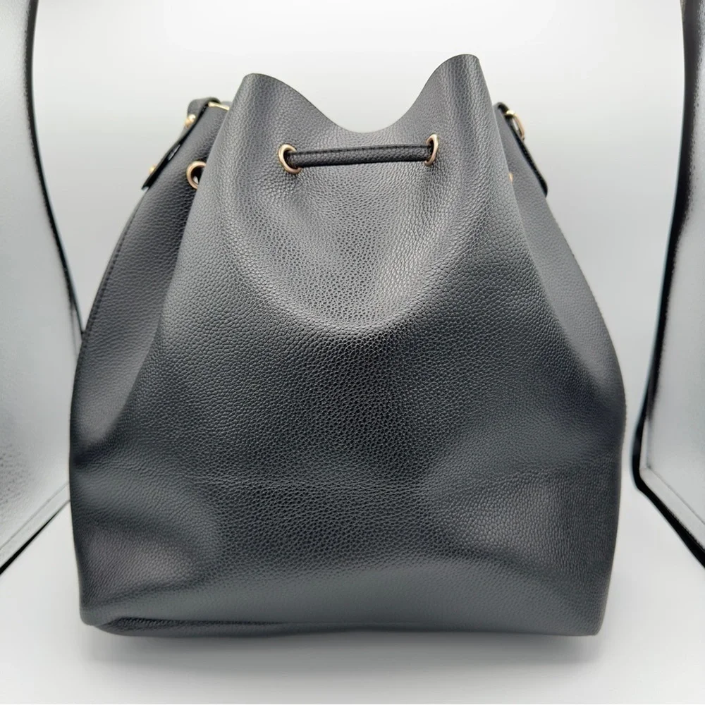 Bella Russo Bucket Crossbody Adjustable Strap PU Leather Western Bag Large NWT